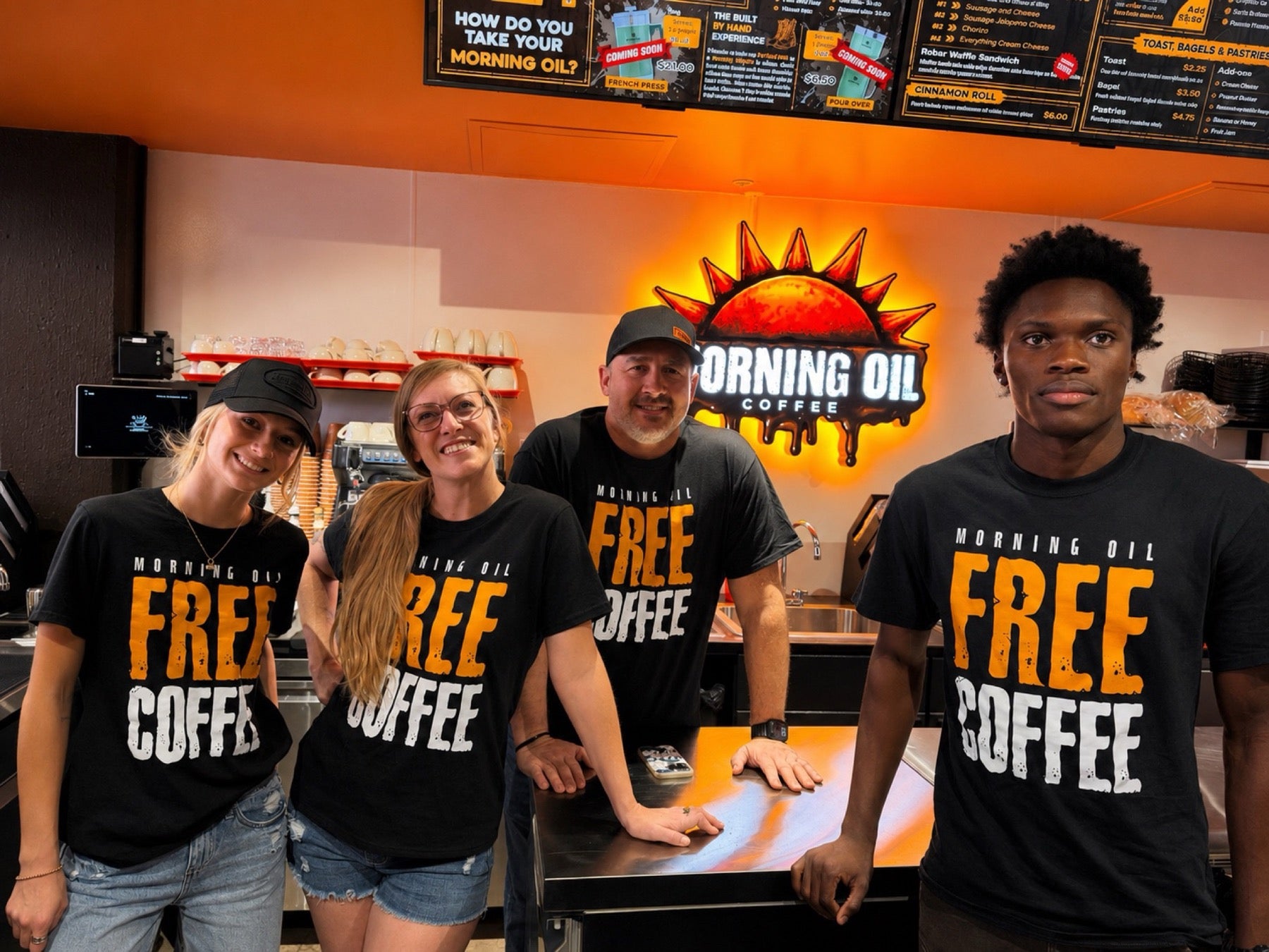 Morning Oil team