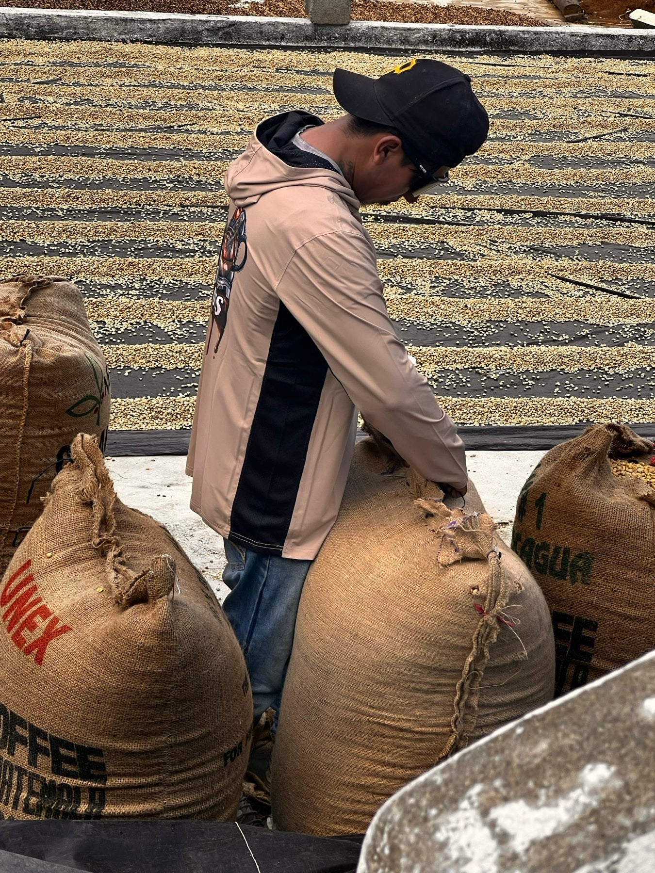 Coffee processing at origin