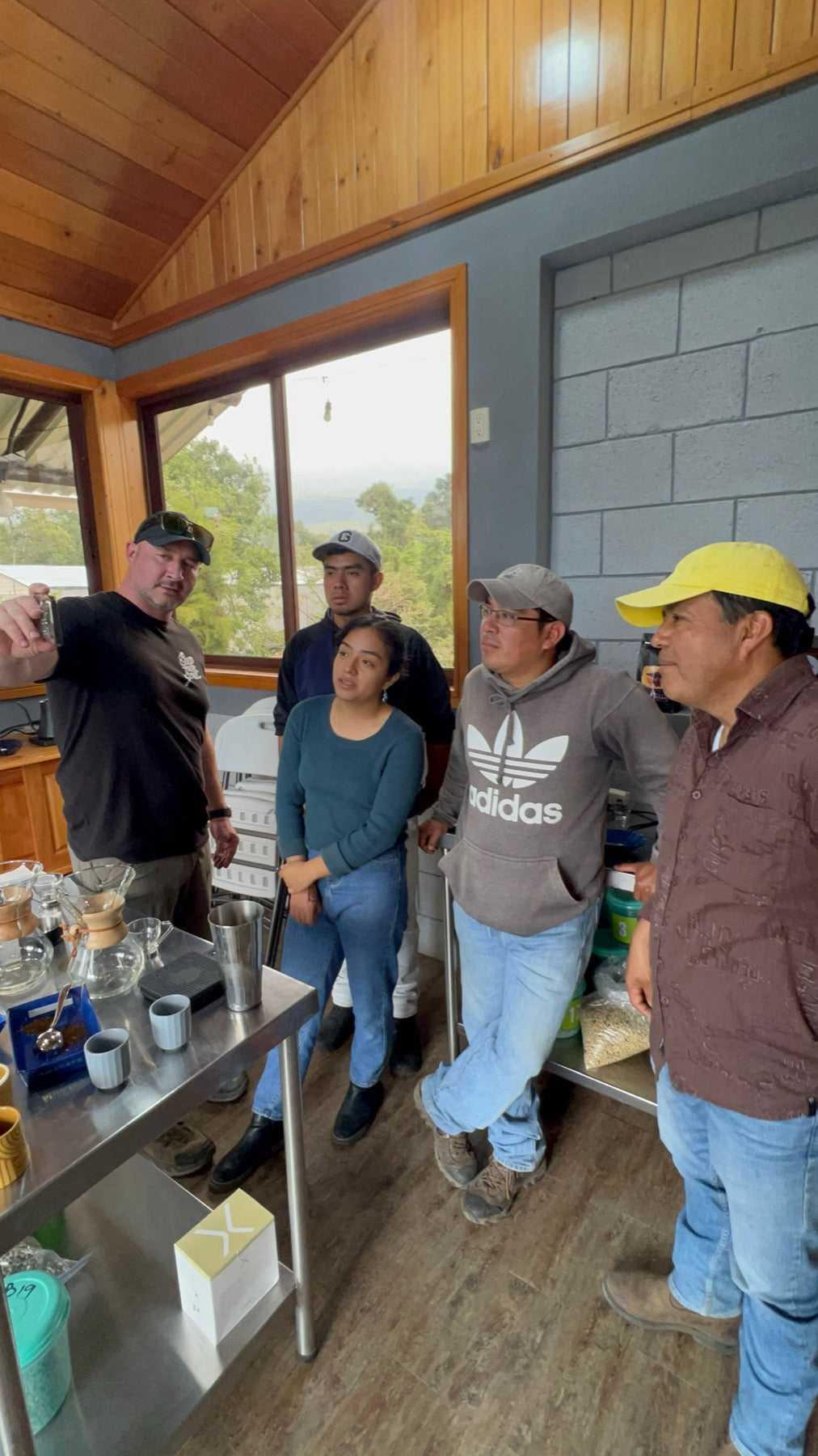 Coffee cupping